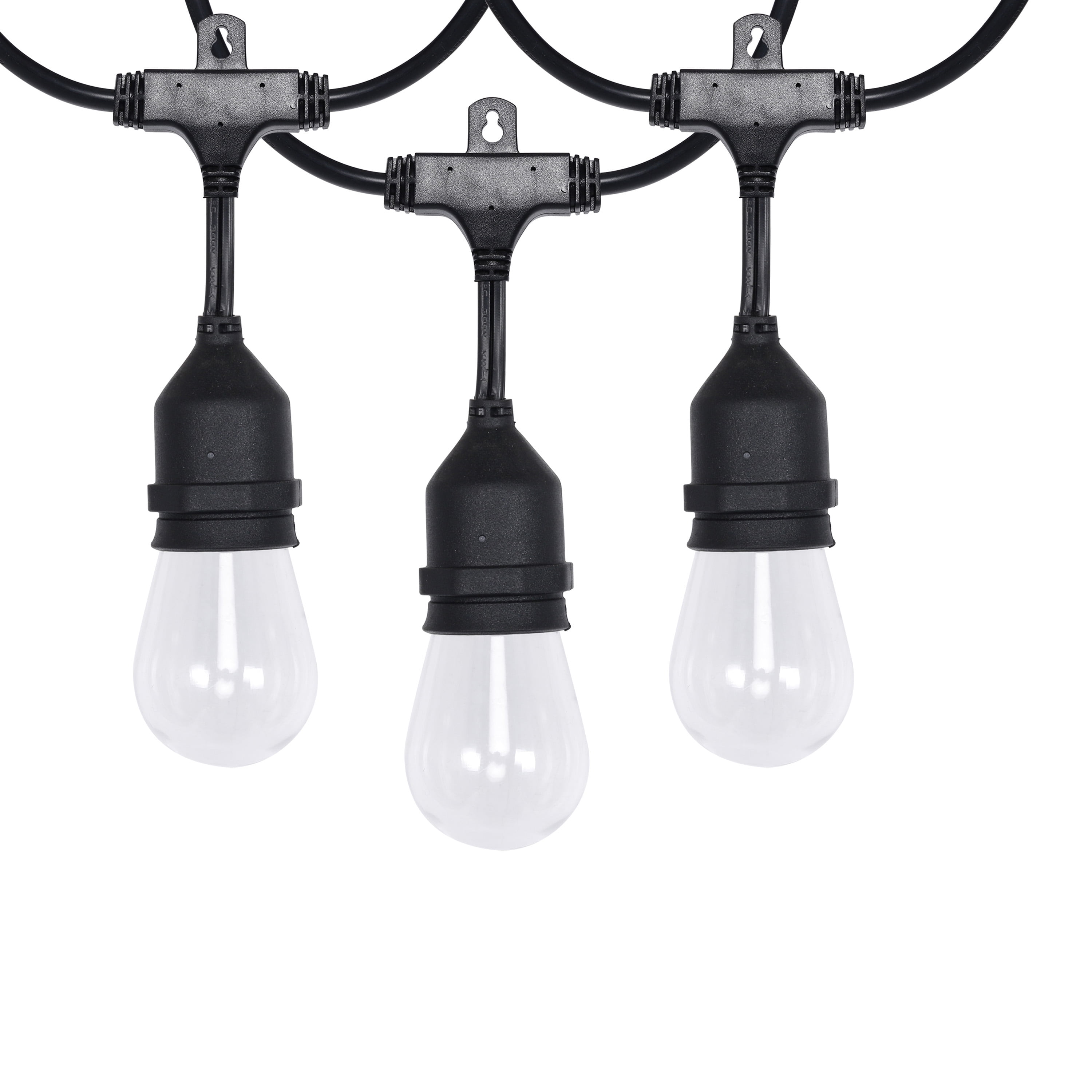 String Light Hanging Kit Global Outdoor & Indoor Lights Suspension Include Stron 