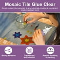 thumbnail image 3 of 200g Mosaic Tile Glue Clear, Mosaic Adhesive, Strong Bond, Fast Drying, Waterproof, Non-Toxic, Perfect for DIY Tile Art Projects & Craft Enthusiasts, 3 of 8
