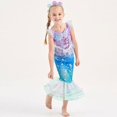 thumbnail image 4 of Girls Mermaid Costume, Kids Princess Ariel Fancy Dress up Clothes 3-8 Years, 4 of 5