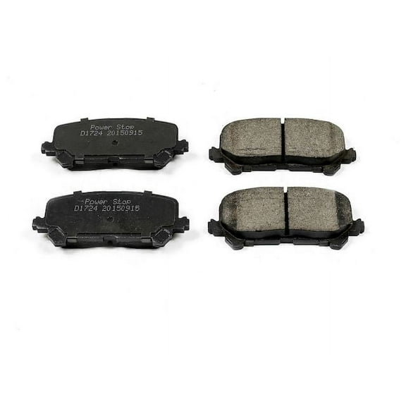 Rear Brake Pad Set - Compatible with 2016 - 2021 Honda Pilot 2017 2018 2019 2020