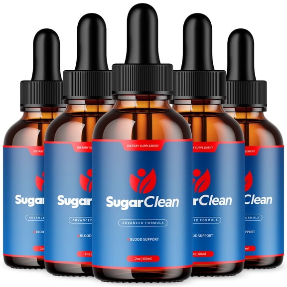 Sugar Clean Advanced Formula Drops Natural Support Supplement SugarClean 150 Servings