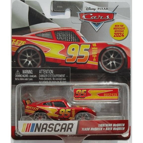 Disney Pixar Cars 2024 NASCAR #95 LIGHTNING McQUEEN Metal 1:55 Scale Diecast