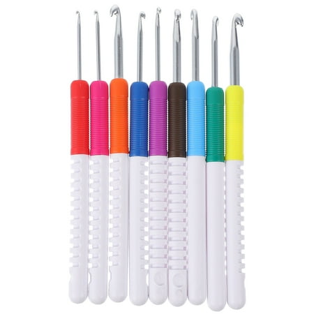 

9pcs Practical Knitting Tools Crochet Hook Sweater DIY Knitting Accessories