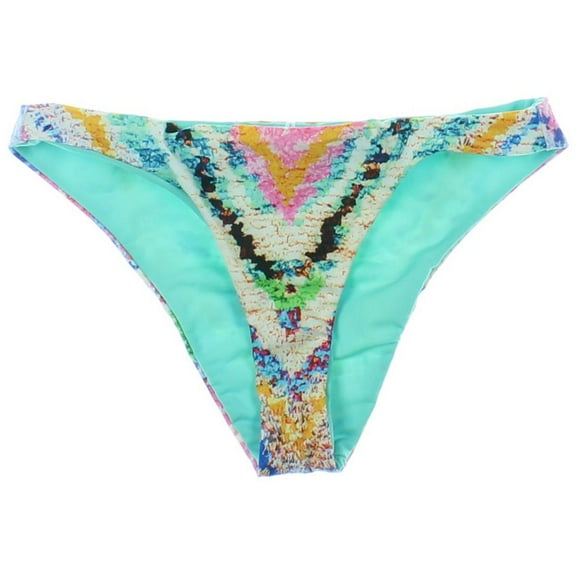 Mara Hoffman Seamless Low Rise Bikini Bottoms X-Small Rainbow Roll