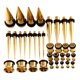 thumbnail image 4 of Kit de estiramiento de medidores para oídos Sunnimix 36 piezas Acero inoxidable, 4 of 6