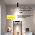 thumbnail image 3 of Cateissary Lámpara de techo ajustable para el hogar, la oficina, la tienda, el centro comercial, la sala de estar, la cocina, el foco moderno, Iluminación y accesorios Tipo 2 Luz cálida 3000K, 3 of 6