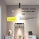 thumbnail image 5 of Advancent Lámpara de techo ajustable para el hogar, la oficina, la tienda, el centro comercial, la sala de estar, la cocina, el foco moderno, Iluminación y accesorios Tipo 2 Luz Natural 4000K, 5 of 6