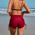 thumbnail image 7 of Attraco Women Swim Shorts High Waisted Swimsuit Shorts Swim Bottom Board Shorts, 7 of 7