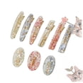 thumbnail image 3 of FENGGUIQU 9Ud Coloridas Clips Para El Decorativos Con Ovalado Y, 3 of 8
