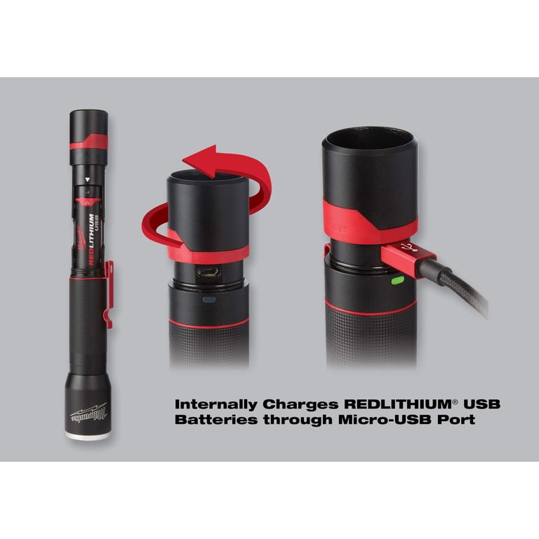 milwaukee flashlight 2110 20 USB Rechargeable 700L Flashlight