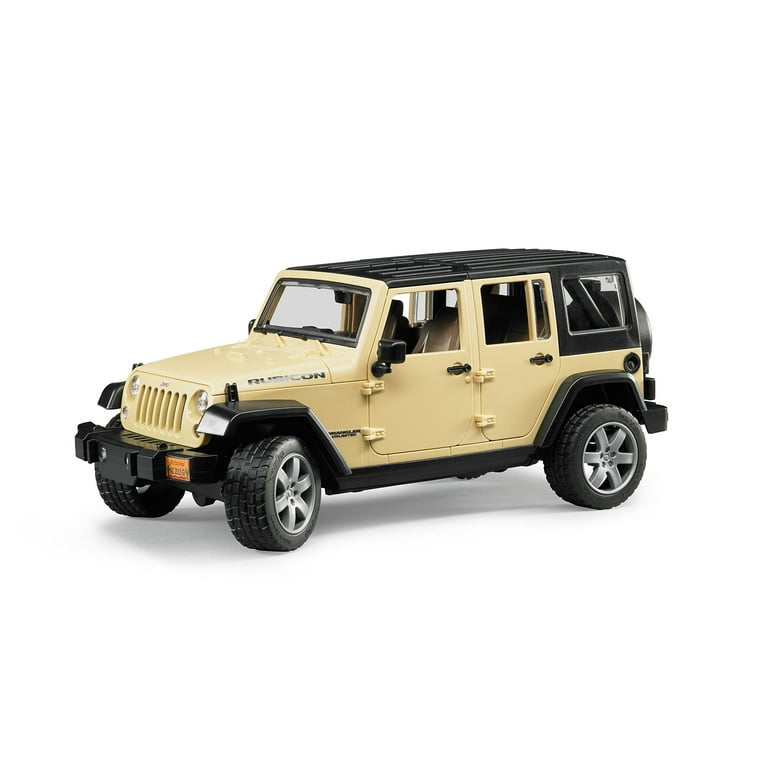 bruder Wrangler Rubicon ゴビ　サンドベージュ Bruder Jeep Wrangler Unlimited Rubicon - Walmart.com