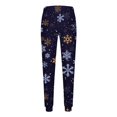 thumbnail image 5 of JUNWELL Mens Sweatpants Drawstring Snowflake Graphic Funny Jogger Pant Christmas Running Workout Trouser Holiday Slim Fit Pants, 5 of 5
