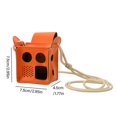 thumbnail image 3 of Shockproof Kids Friendly Organizers Pouch Case For Mini 2024 Electronics Kids Device Adjustable Crossbody Straps Machine Yellow, 3 of 4