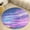 style-2, variant on Purple Blue And Gold Wave Washable Round Rug -Circle Area Rugs for Nursery Bedroom, Vintage Non Slip Non Shedding Low Pile Carpet for Living Room Coffee Table Entryway