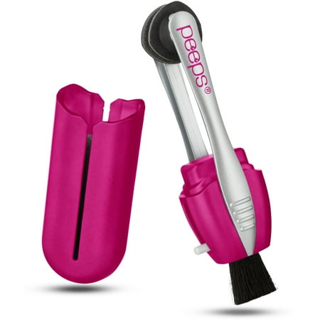 3 CarbonKlean Peeps Lens Cleaners, Pink Soft Touch 1 ea