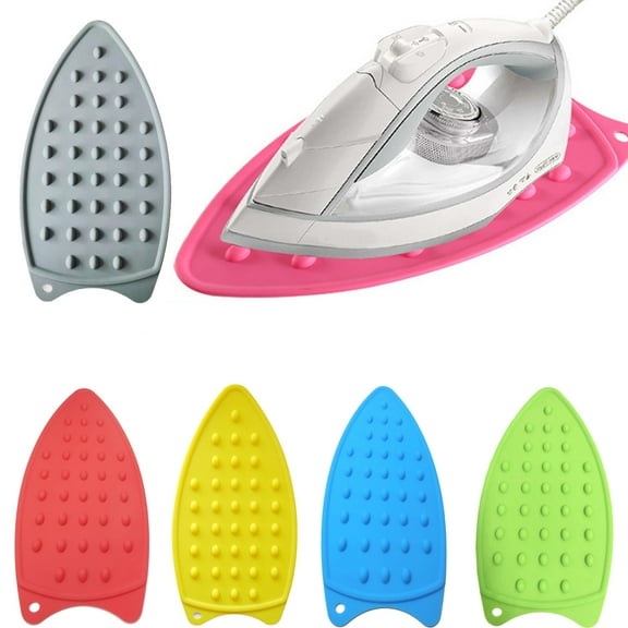 Walbest Silicone Iron Rest Pad for Ironing Board, Heat Resistant Pad, Sturdy Silicone Iron Protective Pad