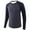 Navy, variant on Ketyyh-chn99 Flannel Shirt for Men Casual Fall Clothes Men's Casual Sports Crew Neck Color Matching Long Sleeved T Shirt Black,S