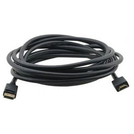 UPC: 7291063057541 | Kramer Electronics 97-0601006 Displayport M to HDMI M Cable – 6 ft.