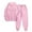 Pink, variant on Track Suits for Women Set Anxiety University Hoodie and Jogger Sweatpants 2 Piece Matching Sweatsuit Lounge Set