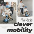 thumbnail image 4 of Open Box Scoot & Ride 2-in-1 Kids Scooter & Push Bar, Highwaykick 1 Push & Go, Steel, 4 of 12