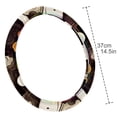 thumbnail image 4 of Ghost 14.5 Inch Printing PVC Leather Car Wheel Cover, Steering Wheel Cover, Auto Accessories, 4 of 6