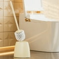 thumbnail image 2 of VALSEEL Cleaning Brush Toilet Brush with Hard Bristles Bathroom Cleaning Bowl Brush Kit Modern and Compact Toilet Cleaner Brush Long Handle Bristles for Bathroom Cleaning Supplies, 2 of 7