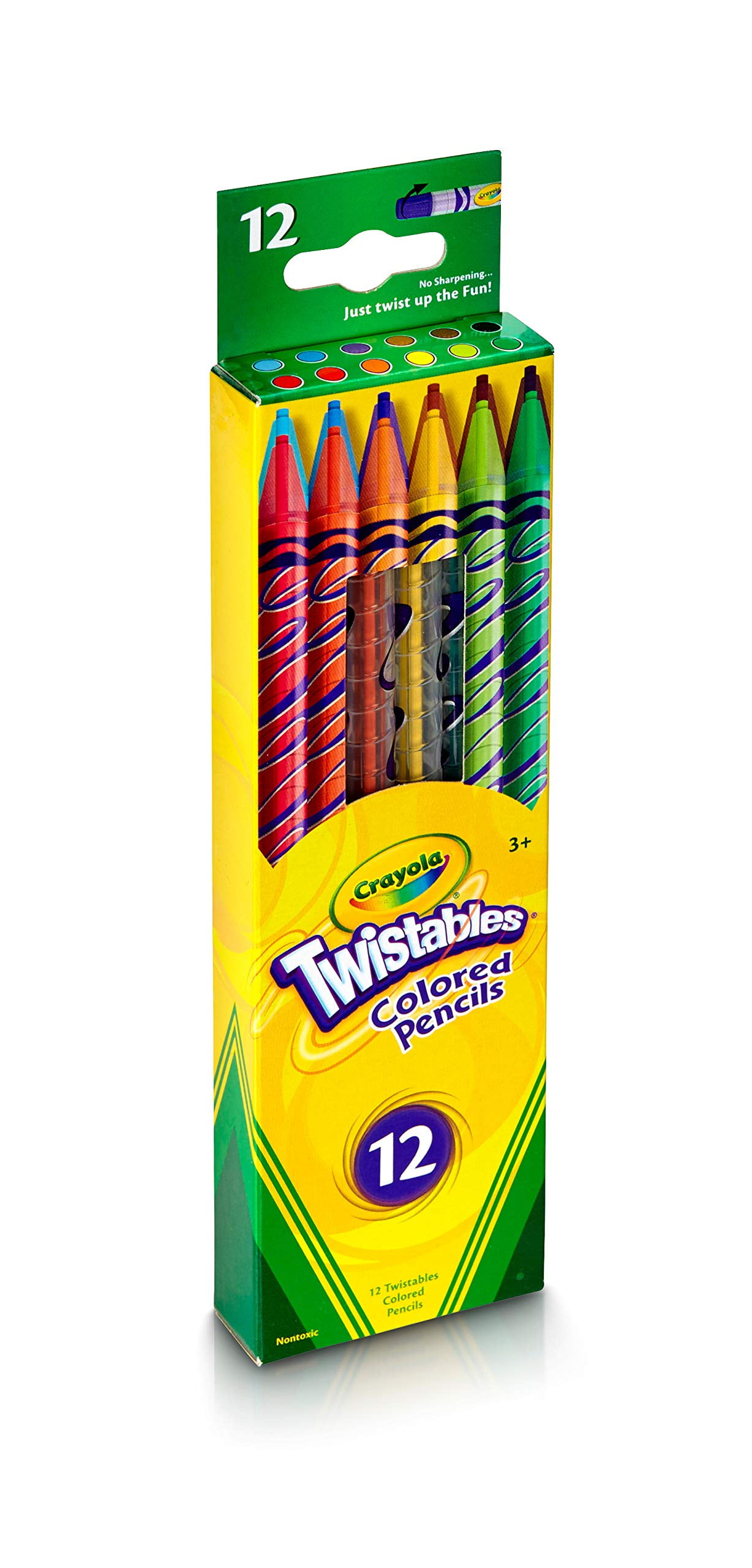 Crayola Twistables Colored Pencils, Gift for Kids, 12ct – S&D Kids