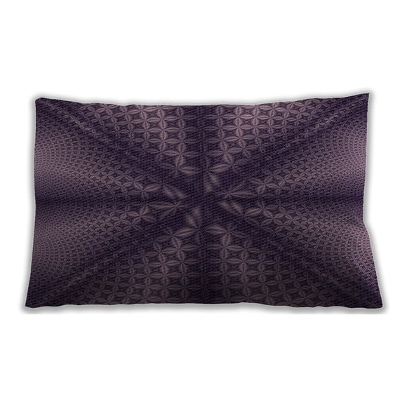 Ahgly Company Outdoor Rectangular Contemporary Lumbar Throw Pillow, 13 inch by 19 inch
