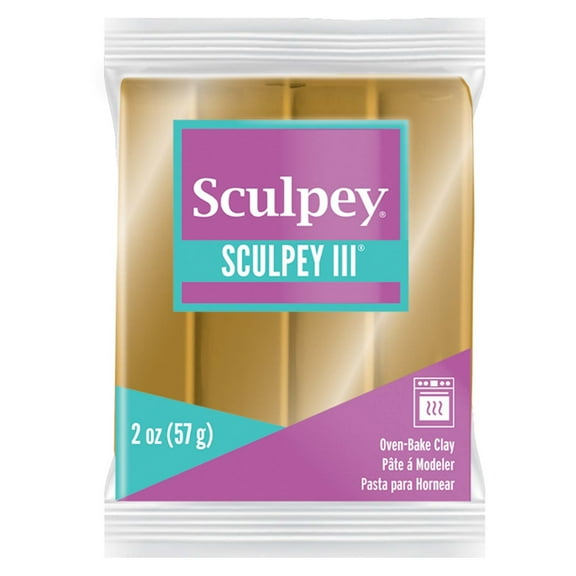 Sculpey III, 2 oz., Jewelry Gold