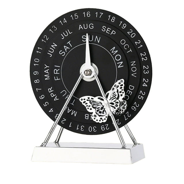 Ornement de Calendrier Perpétuel pour Bureau et Décoration Intérieure