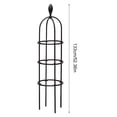 thumbnail image 4 of Soporte para plantas, marco de escalada, soporte para jaula para plantas, marco de soporte para plantas de forma cónica, 4 of 13