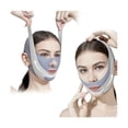 thumbnail image 1 of AoVoTo Lot de 2 Masques de Levage en V avec Sangle de Menton pour Dormir, Sangle de Menton Réutilisable pour Double Menton pour Femmes, Sangle de Menton Réglable, Exerciseur de Mâchoire, 1 of 1