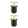 thumbnail image 2 of Speravity Marine Boat Plug Screw for Boating Sports Water Kayaking Latón 19 mm 2piezas, 2 of 6