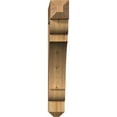 thumbnail image 2 of Ekena Millwork 6"W x 40"D x 40"H Olympic Craftsman Rough Sawn Bracket, Western Red Cedar, 2 of 4