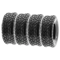 SunF ATV/UTV All Terrain Sport Dirt Flat Track Mini Bike Tire 22x10-10 6PR Tubeless A021 (Set of 4)