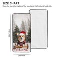 thumbnail image 2 of Christmas cute corgi Cotton Bath Towels for Bathroom - Microfiber Quick Dry Towels for Body Bath Sheets, Personalized Beach Towel, Soft Shower Towels for Travel Home Beach 27*55in, 2 of 5