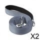 thumbnail image 1 of 2 Correas Reflectantes Para Perros Fuertes Con Anillo En D Para Cachorros, Resistentes, Duraderas, Cómodas, Color Gris, 1 of 8