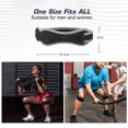 thumbnail image 3 of Rodillera transpirable - Rodillera deportiva para correr con absorción de impactos y presión bracegrey, 3 of 6