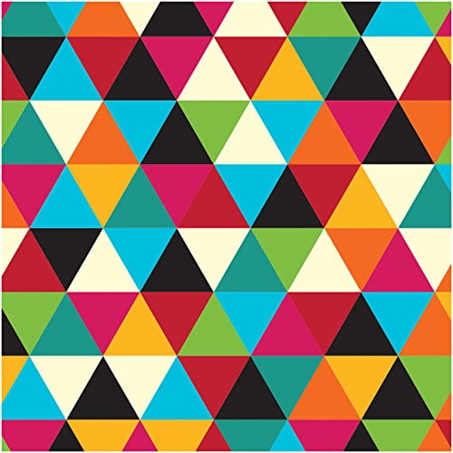 Creative Converting 16 Count 3 Ply Birthday Kraft Beverage Napkins, Multicolor