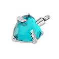 thumbnail image 2 of Joyas de cremación Zulema conmemorativas para cenizas colgante Urna corazón cristal acero inoxidable Zulema Urna de cremación, 2 of 7