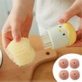 thumbnail image 3 of AZXY 4pc Scrub Brush Refill,Cleaning Brush Refill,Kitchen Brushes for Dishwashing,Kitchen Fiber Replaceable Cleaning Ball, 3 of 5