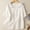 White, variant on Ladies Sailor Inspired V-Cut Top With Relaxed Fit And Breathable Material For Beach Resort Wear Green