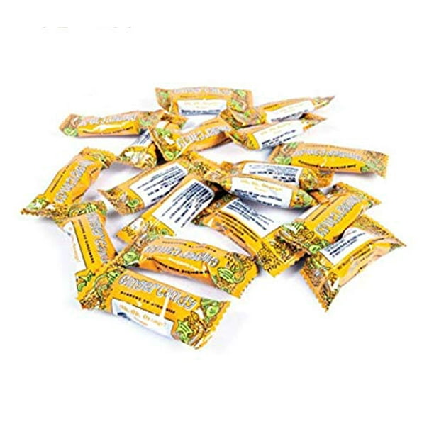 Gem Gem Ginger Candy Chewy Ginger Chews (1 Pound Bulk Pack) (Orange