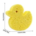 thumbnail image 2 of Baby Bath Sponge, Yellow Duck - Shaped With Soft Texture For Gentle Cleansing, For Infants, Toddlers, Bath Time, Shower Time, 2 of 2