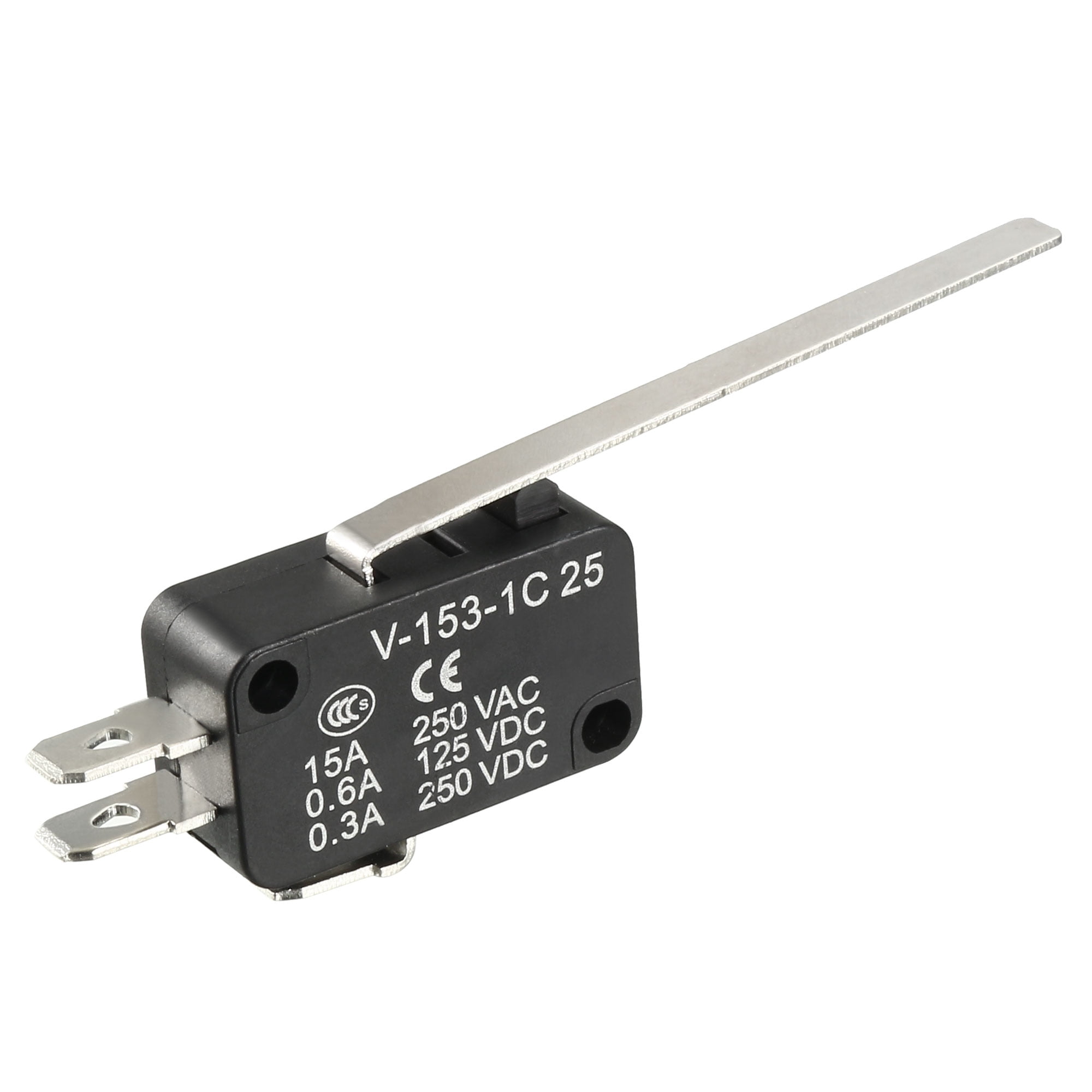 2Pcs V-154-1C25 Micro Limit Switch SPDT NO NC 3 Pin Simulated R 