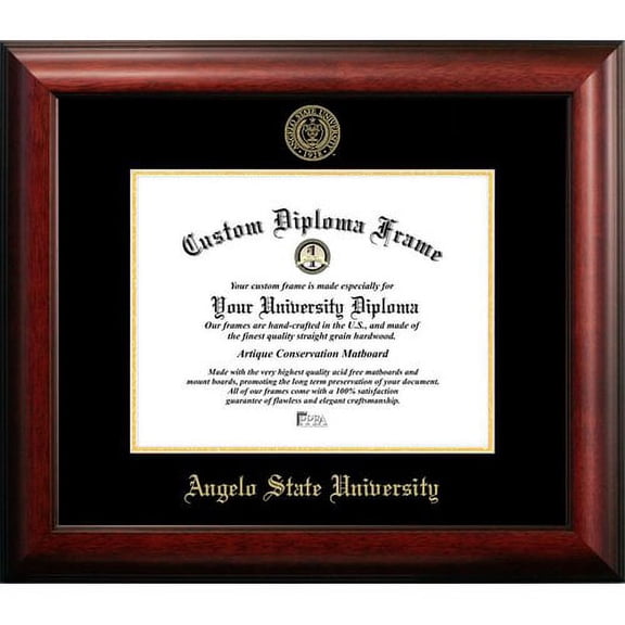 Angelo State University 11" x 14" Gold Embossed Diploma Frame