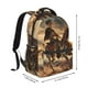 thumbnail image 2 of Disketp Western Skeleton Cowboy Horse Mochila Estampada para Hombre y Mujer – Mochila Ligera Clásica con Múltiples Bolsillos para Universidad, Trabajo y Viajes-One Size, 2 of 5