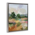 thumbnail image 3 of Stupell Industries Transitional Abstract Spring Landscape Gray Floating Frame Canvas Art, 17 x 21, by Silvia Vassileva, 3 of 8