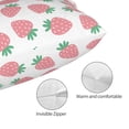 thumbnail image 3 of Kdxio Cotton Pillow Cases 14"x20" Pillowcases,Soft and Breathable Bedroom Pillow Cases-Strawberry, 3 of 8