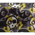 thumbnail image 4 of oneOone Cotton Poplin Twill Black Fabric Skull Craft Projects Decor Fabric Printed By The Yard 56 Inch Wide-aB, 4 of 4